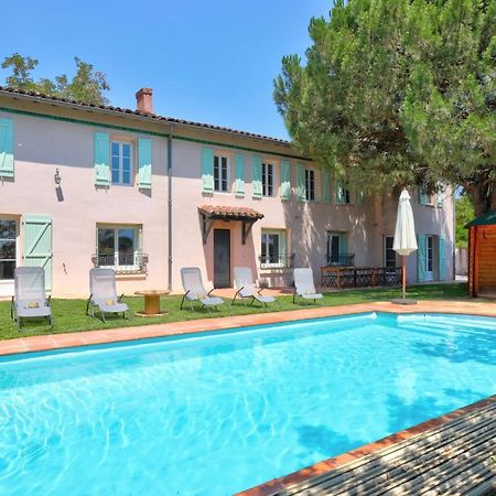 Gite La Grappe Occitane - 14 Personnes - Piscine Privee アンブル エクステリア 写真